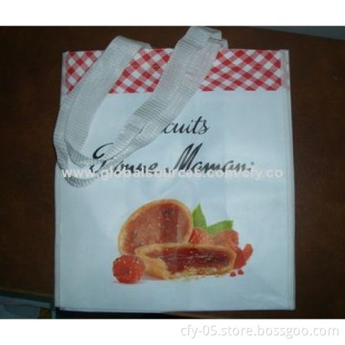 Fashionable shopping Bag with High-quality CMYK Printing